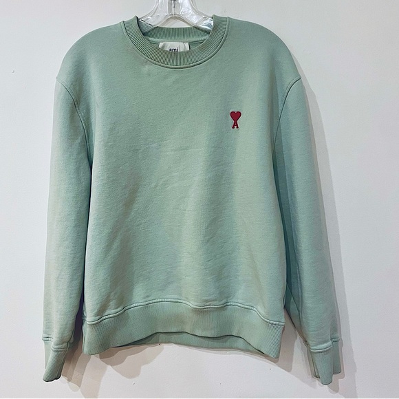 AMI Alexandre Mattiussi - Ami De Coeur sweatshirt - light blue